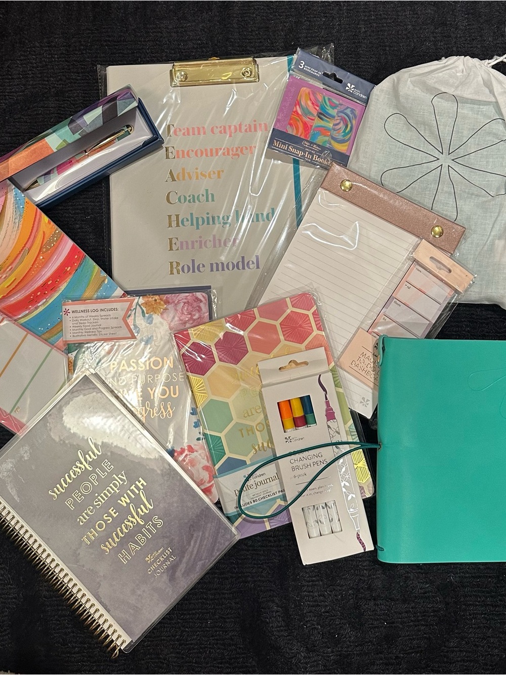 Erin Condren home office accessories bundle!  New. 14 items!